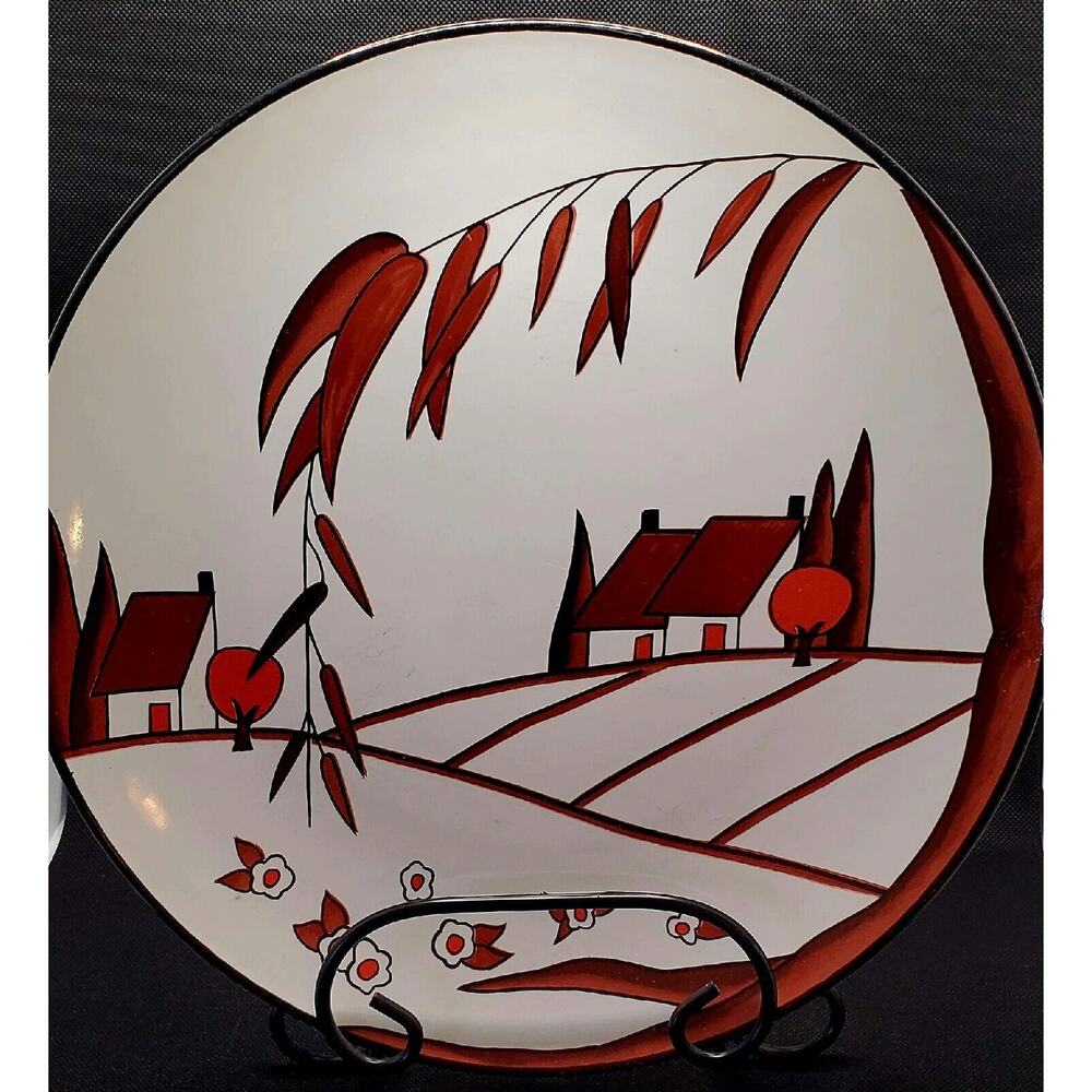 Ava Bergman Ava's Greenhouse Meadow Stoneware 12" Platter SY-6334